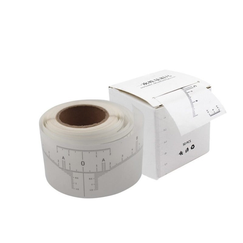 Rigla Sticker Sprancene, Unica Folosinta, 50Buc